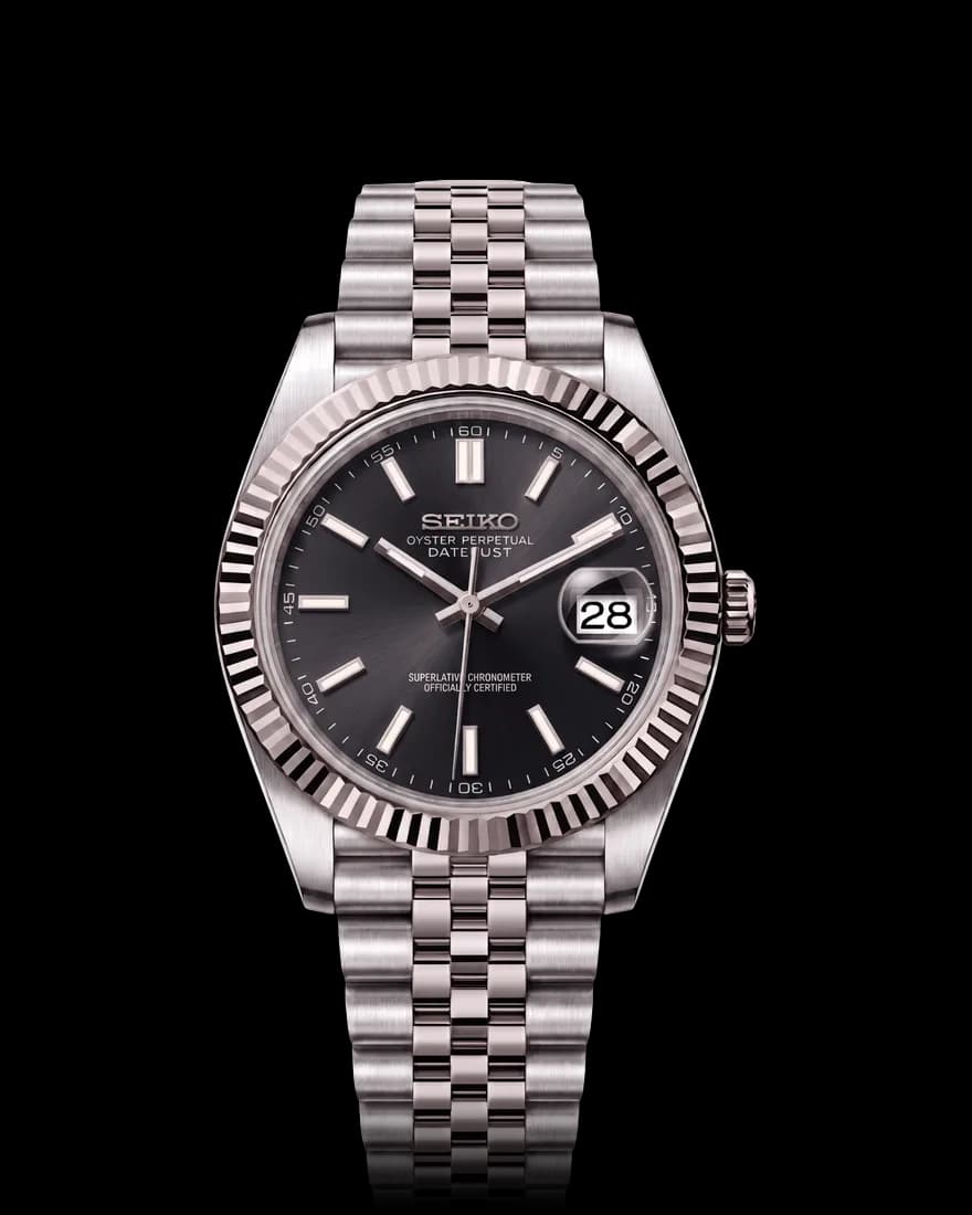 Estilo Datejust · Black