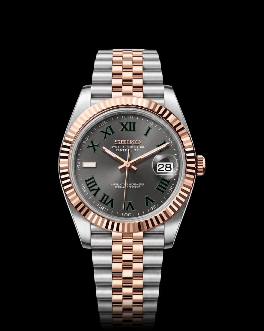 Estilo Datejust · Two Tone Wimbledon II