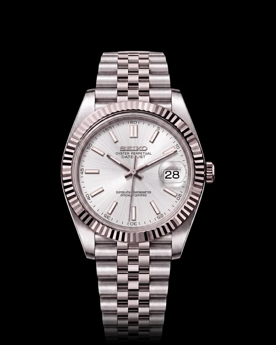Estilo Datejust · White