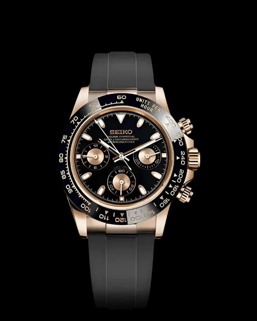 Estilo Daytona · Rose Gold Borracha