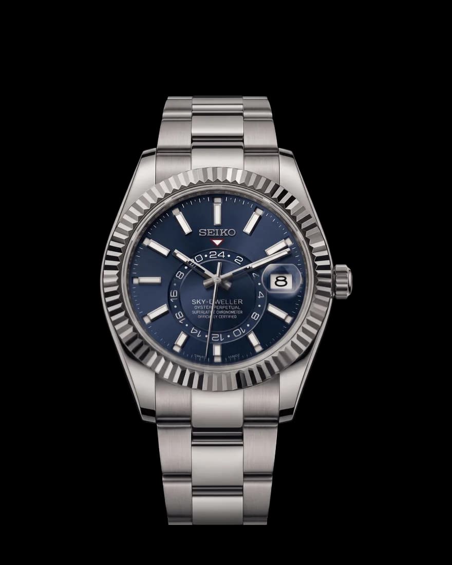 Estilo Sky-Dweller · Blue