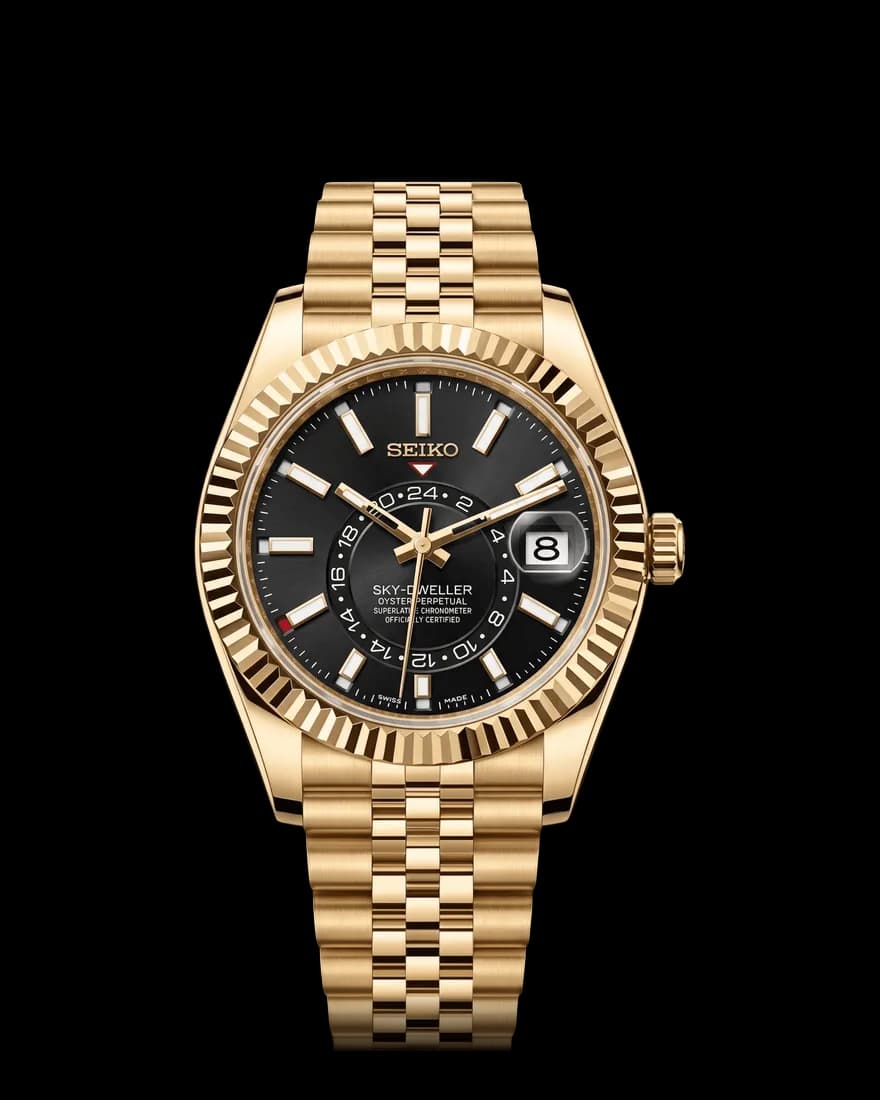 Estilo Sky-Dweller · Gold