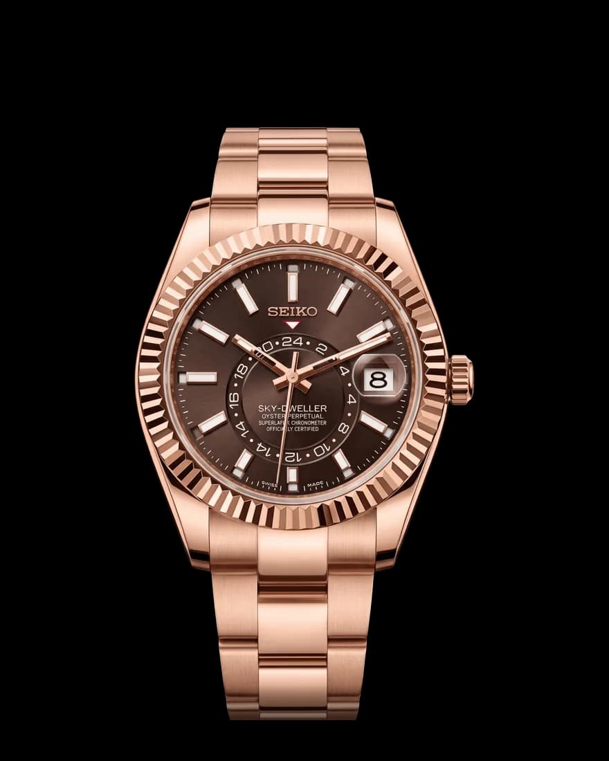 Estilo Sky-Dweller · Rose Gold