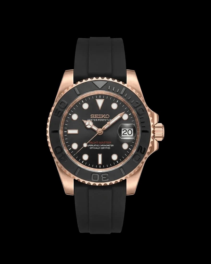Estilo Yacht-Master · Rose Gold
