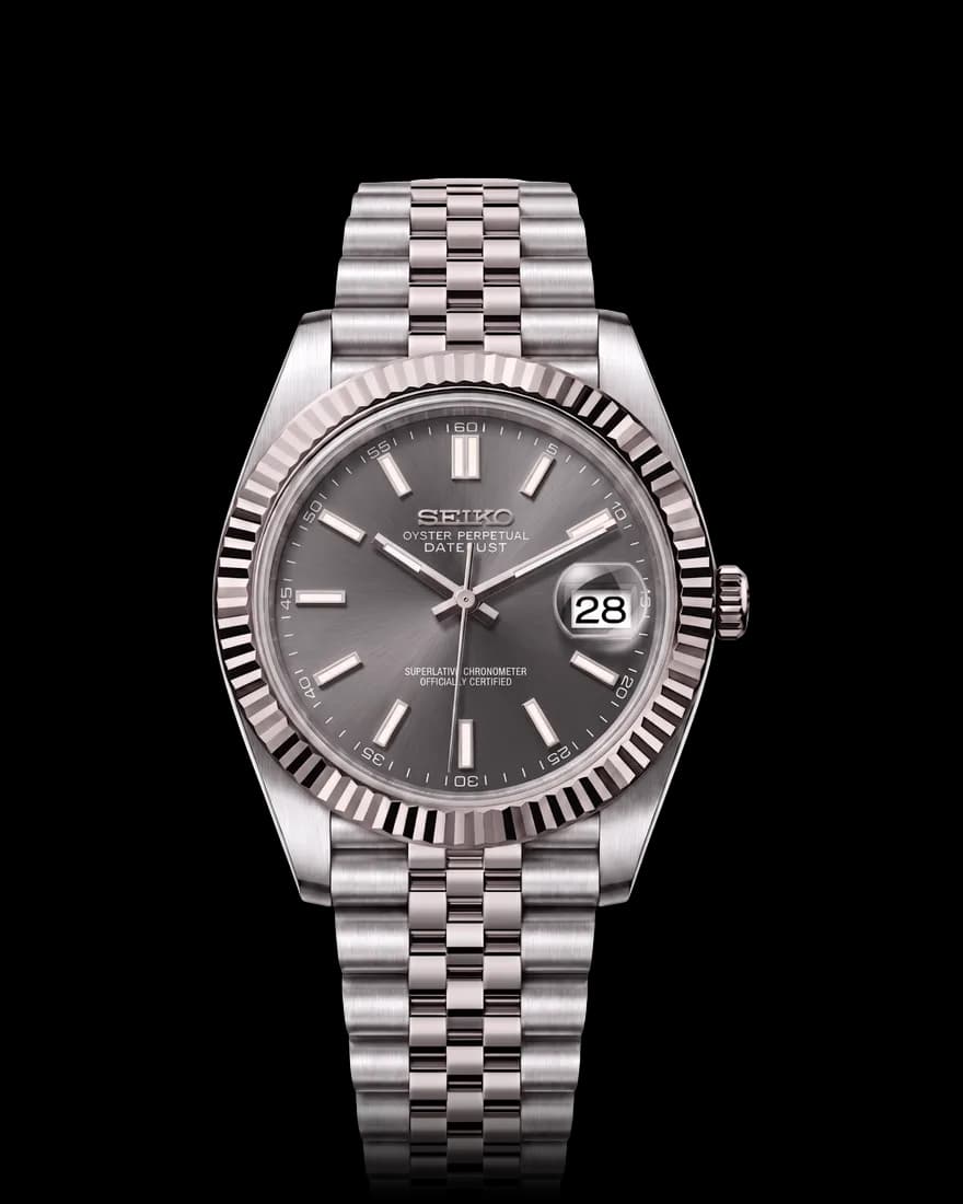 Estilo Datejust · Grey