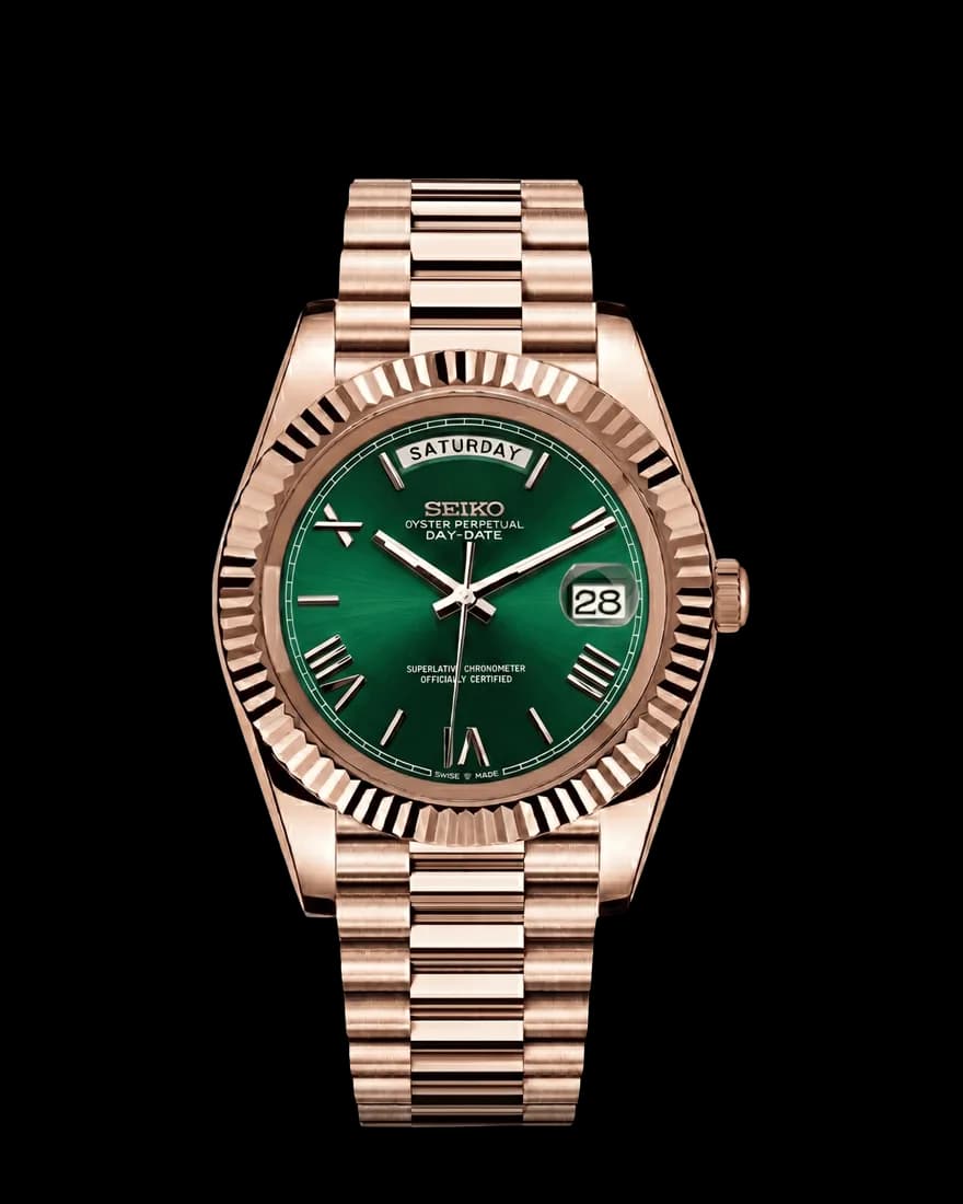 Estilo Day-Date · Rose Gold
