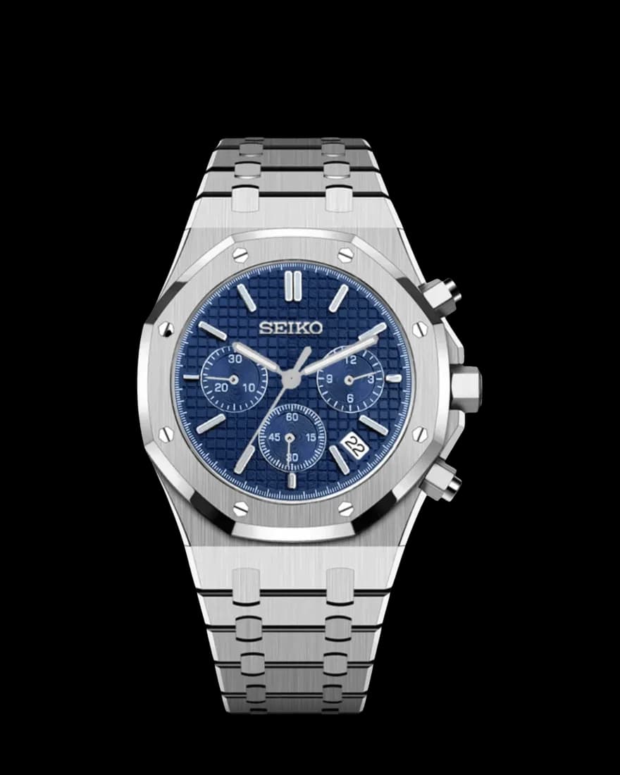 Estilo Royal Oak Chrono · Deep Blue